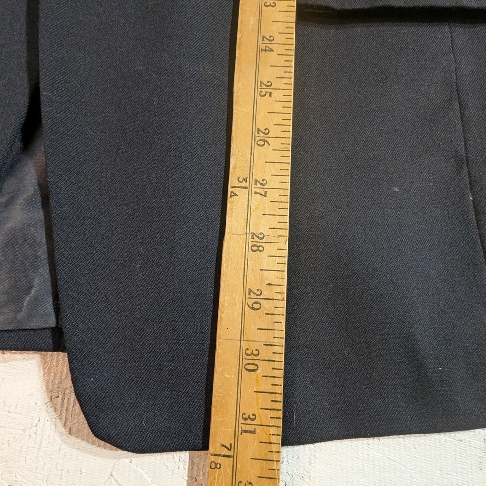 Cambrai Collection Wool Blazer Black Made in England READ - Picture 6 of 15